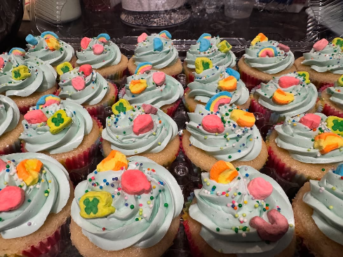 Lucky Charm Cupcakes